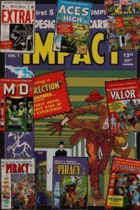 1t040 LOT OF 8 NEW DIRECTION E.C. ANNUALS '90s seven different E.C. comic book titles!