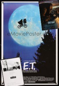 1t068 LOT OF 3 UNFOLDED COMMERCIAL AND REPRO POSTERS '90s-00s ET, Manhattan & King Kong!