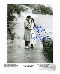 1t272 IONE SKYE signed 8x10 REPRO still '90s full-length with John Cusack from Say Anything!