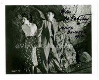 1t282 KEVIN MCCARTHY signed 8x10 REPRO still '80s with Wynter from Invasion of the Body Snatchers!