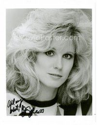 1t297 P.J. SOLES signed 8x10 REPRO still '90s head & shoulders portrait of the pretty blonde!