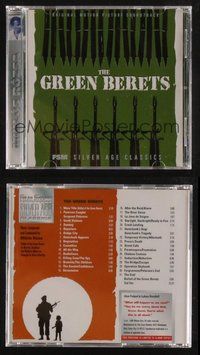 1t324 GREEN BERETS limited edition soundtrack CD '05 original score by Miklos Rozsa!