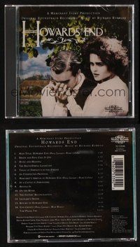 1t331 HOWARDS END soundtrack CD '91 Ivory/Merchant/Jhabvala, original score by Richard Robbins!