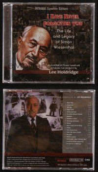 1t333 I HAVE NEVER FORGOTTEN YOU: THE LIFE & LEGACY OF SIMON WIESENTHAL limited edition sdtk CD '08