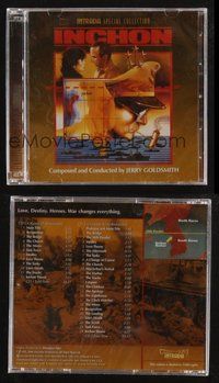 1t336 INCHON limited edition soundtrack CD '06 original score by Jerry Goldsmith!