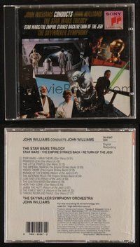 1t338 JOHN WILLIAMS compilation CD '91 Star Wars trilogy music w/ The Skywalker Symphony Orchestra!