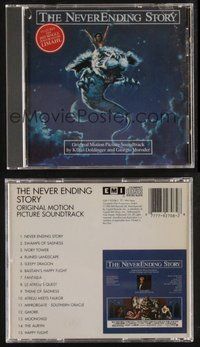 1t343 NEVERENDING STORY soundtrack CD '92 music by Limahl, Klaus Doldinger & Giorgio Moroder!