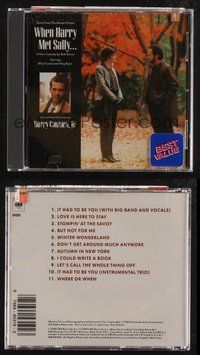 1t362 WHEN HARRY MET SALLY soundtrack CD '89 original score by Harry Connick, Jr.!