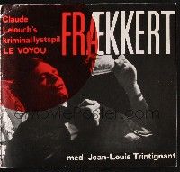 1t368 CROOK Danish program '70 Claude Lelouch's Le voyou, Jean-Louis Trintignant, different!