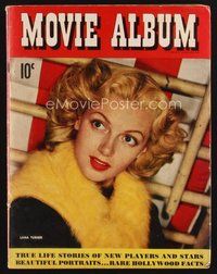 1t185 MOVIE ALBUM magazine 1941 great portrait of sexy glamorous Lana Turner!
