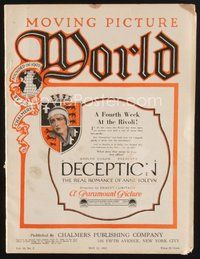 1t168 MOVING PICTURE WORLD exhibitor magazine May 21, 1921 Fatty Arbuckle, Jack Dempsey & more!