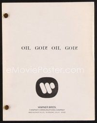 1t246 OH, GOD! BOOK II final draft script October 30, 1979, screenplay by Josh Greenfeld!