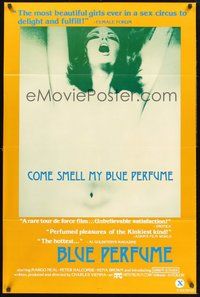 1w115 BLUE PERFUME 1sh '79 Margo Neal, Peter Halcombe, Rena Brown, x-rated!
