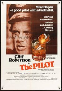 1w692 PILOT int'l 1sh '80 Cliff Robertson is the best pilot in the sky, drunk or sober!