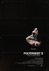 1w705 POLTERGEIST II 1sh '86 Heather O'Rourke, The Other Side, they're baaaack!