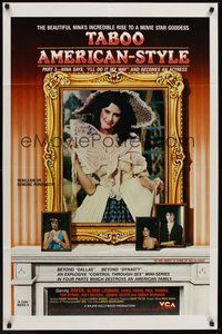 1w847 TABOO AMERICAN STYLE 3 NINA SAYS I'LL DO IT MY WAY video/theatrical 1sh '85 sexy Raven!