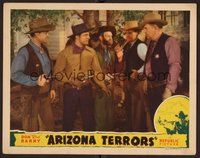 1x347 ARIZONA TERRORS LC '42 Don Red Barry & Fuzzy St. John pointing guns at Lee Shumway!