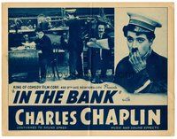 1x353 BANK LC R40 clumsy Charlie Chaplin hits man in head with his mop without knowing it!