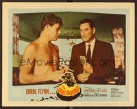 1x371 BIG BOODLE LC #3 '57 close up of Errol Flynn bribing barechested man smoking cigarette!