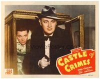 1x421 CASTLE OF CRIMES LC '44 Kenneth Kent emerges from box with gun!