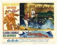 1x430 CIRCUS WORLD LC #3 '65 great image of John Wayne standing on top of building!