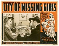 1x431 CITY OF MISSING GIRLS LC R40s pretty young local girls go to talent school & then disappear!