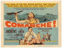 1x113 COMANCHE TC '56 Dana Andrews, Linda Cristal, they killed more white men than any other!