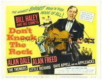 1x128 DON'T KNOCK THE ROCK TC '57 Bill Haley & his Comets, the kings of rock & roll!