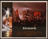 1x496 EXCALIBUR LC #1 '81 John Boorman, Nigel Terry and Robert Addie impaling each other!