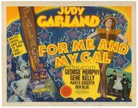 1x136 FOR ME & MY GAL TC '42 Judy Garland, Gene Kelly, cool Broadway art by Al Hirschfeld!