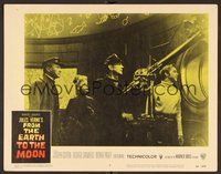 1x525 FROM THE EARTH TO THE MOON LC #7 '58 Cotten, Sanders & Paget by telescope in observatory!