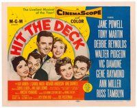 1x153 HIT THE DECK TC '55 Debbie Reynolds, Jane Powell, Tony Martin, Walter Pidgeon, Ann Miller