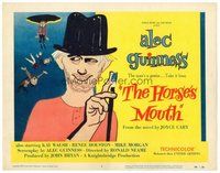 1x157 HORSE'S MOUTH TC '59 great artwork of Alec Guinness, the man's a genius!