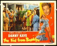 1x653 KID FROM BROOKLYN LC '46 Danny Kaye waves at Native Americans from train!
