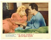 1x690 LOLITA LC #6 '62 Stanley Kubrick, close up of Sue Lyon with Coke bottle & James Mason on bed!