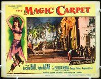 1x711 MAGIC CARPET LC #4 '51 border art of sexy Arabian Princess Lucille Ball!