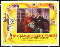 1x716 MAGNIFICENT YANKEE LC #4 '51 John Sturges, Louis Calhern makes a funny gesture at Ann Harding!