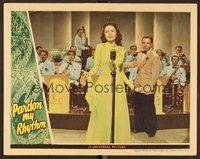 1x813 PARDON MY RHYTHM LC '44 pretty Marjorie Weaver sings with Bob Crosby & His Orchestra!