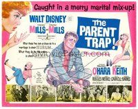 1x212 PARENT TRAP TC '61 Disney, Hayley Mills, Maureen O'Hara, Brian Keith