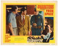 1x821 PHANTOM FROM SPACE LC #2 '53 Harry Landers talks to police officer and another man!
