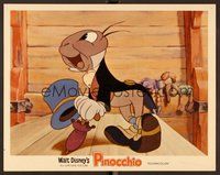 1x823 PINOCCHIO LC R78 Disney classic cartoon, great super close up of Jiminy Cricket!