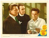 1x830 POSTMAN ALWAYS RINGS TWICE LC #2 '46 c/u of condemned John Garfield in jail cell at climax!