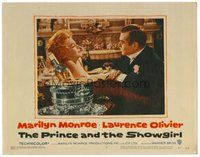 1x833 PRINCE & THE SHOWGIRL LC #1 '57 Laurence Olivier w/sexy Marilyn Monroe by champagne bucket!