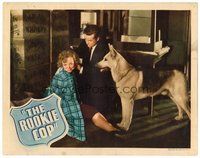 1x042 ROOKIE COP LC '39 Ace the Wonder Dog helps Tim Holt find the pretty kidnapped girl!