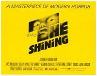 1x249 SHINING TC '80 Stephen King & Stanley Kubrick horror masterpiece, crazy Jack Nicholson!