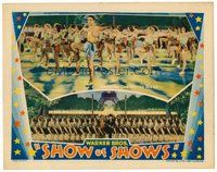 1x902 SHOW OF SHOWS LC '29 world champion boxer Georges Carpentier exercising with showgirls!