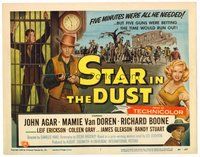 1x264 STAR IN THE DUST TC '56 John Agar, Mamie Van Doren, a story of the most desperate gamble!