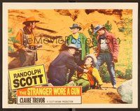 1x929 STRANGER WORE A GUN LC R61 cowboys Ernest Borgnine & Lee Marvin hold guys at gunpoint!