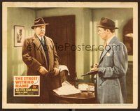 1x931 STREET WITH NO NAME LC #3 '48 close up of Richard Widmark with gun & Howard Smith!