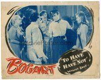 1x008 TO HAVE & HAVE NOT LC '44 Walter Brennan & Lauren Bacall watch Humphrey Bogart argue!